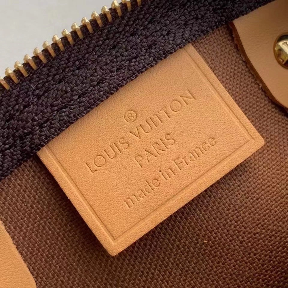 Monogram Nano Speedy Leather Crossbody Bag for Women