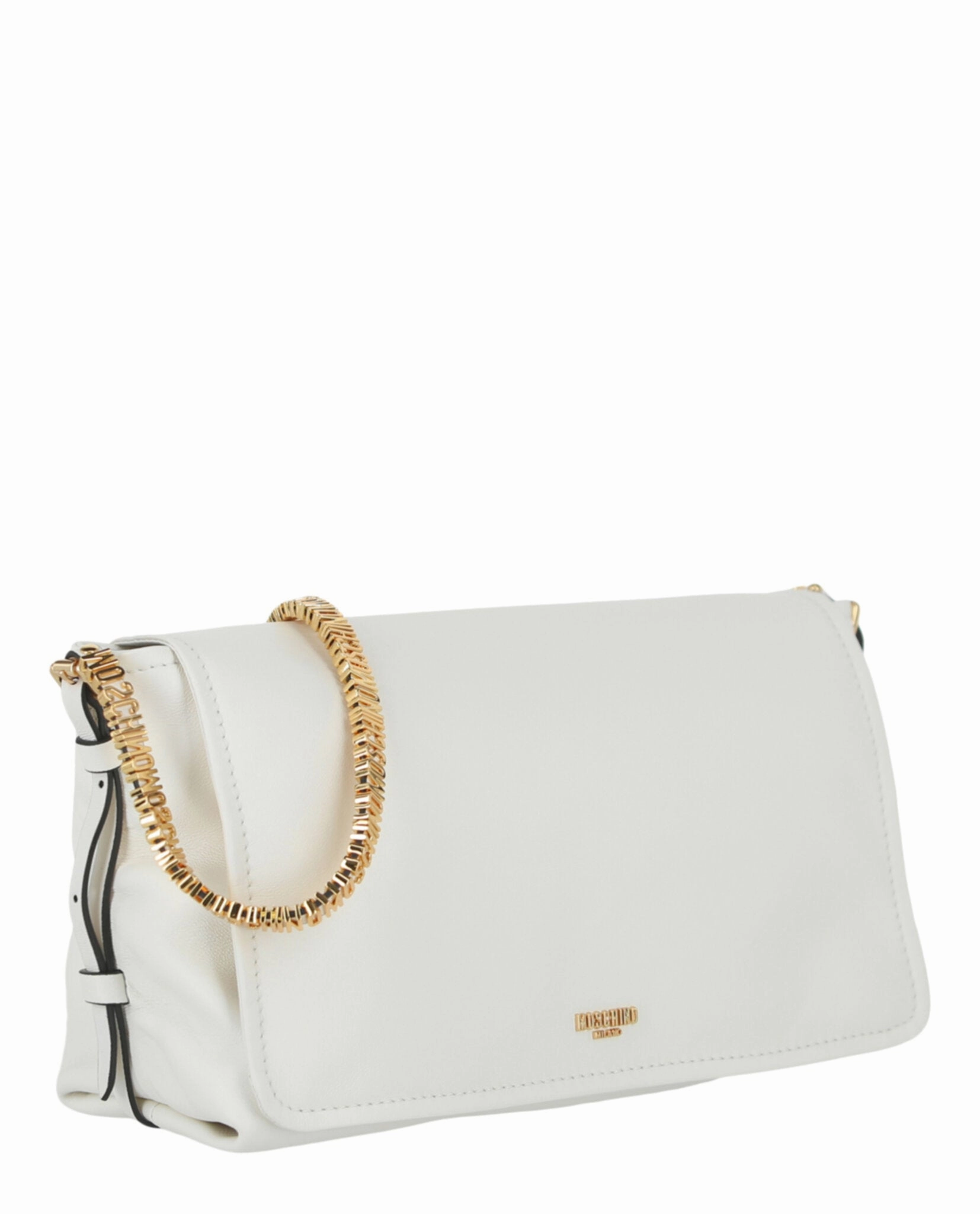 Moschino Logo-Lettering Crossbody Bag Womens 7551-8002-0002