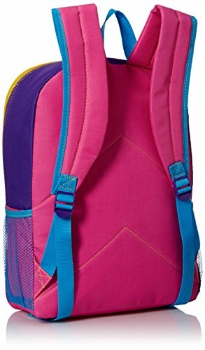 My Little Pony Girls' Pegasus Friends 16 Inch Backpack with Lights, Pink