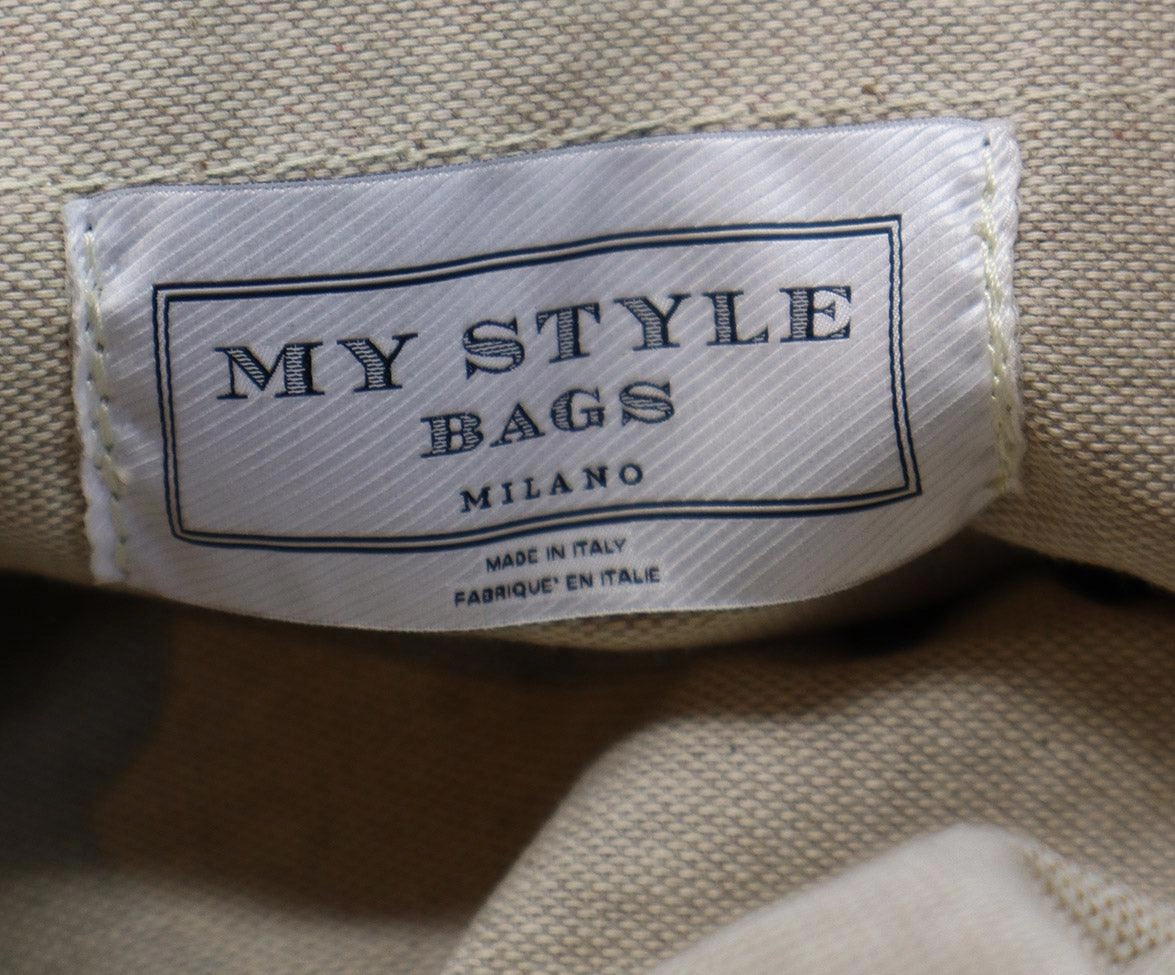 My Style Bags Milano Brown Suede Travel Bag
