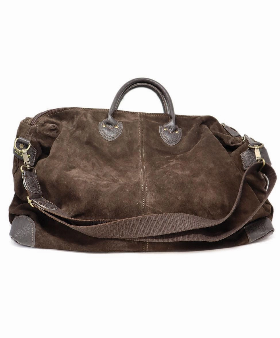 My Style Bags Milano Brown Suede Travel Bag