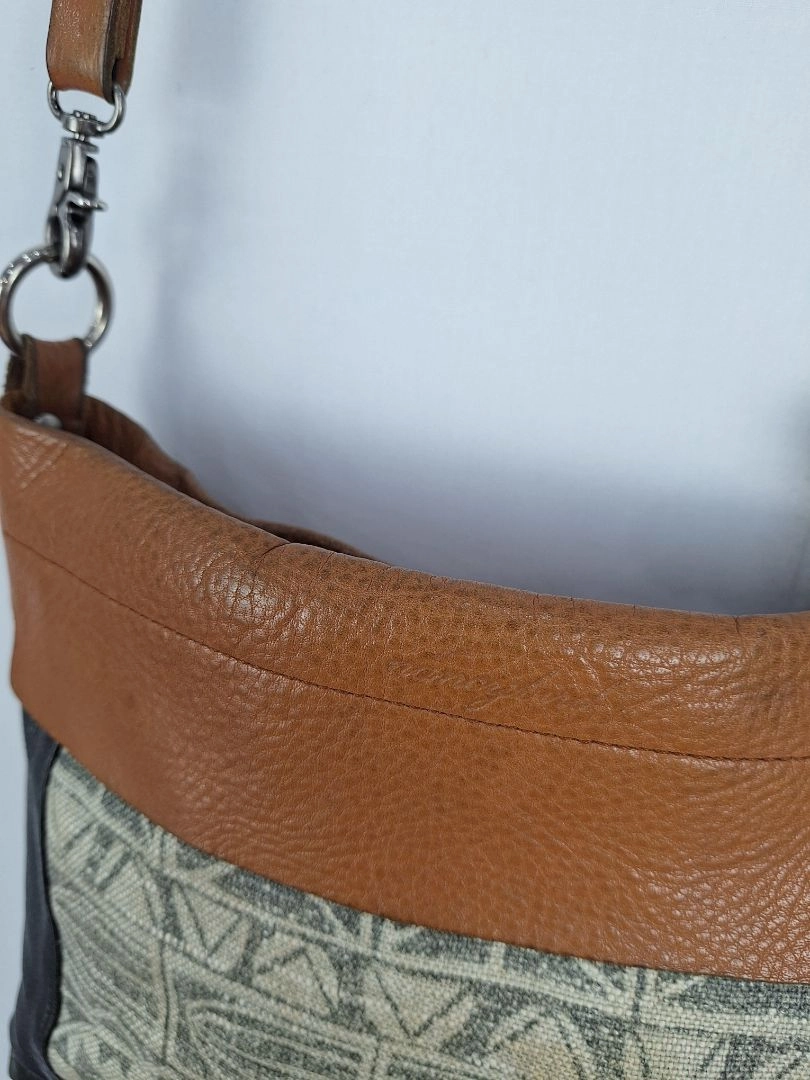 Nancybird Crossbody Contrast Leather Bag