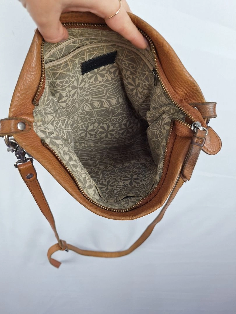 Nancybird Crossbody Contrast Leather Bag