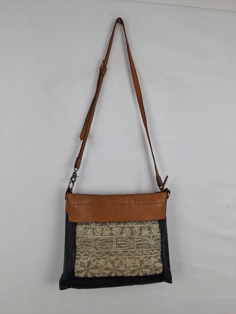 Nancybird Crossbody Contrast Leather Bag