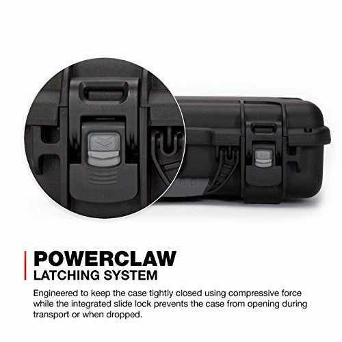 Nanuk 910 Waterproof Hard Case With Foam Insert - Black