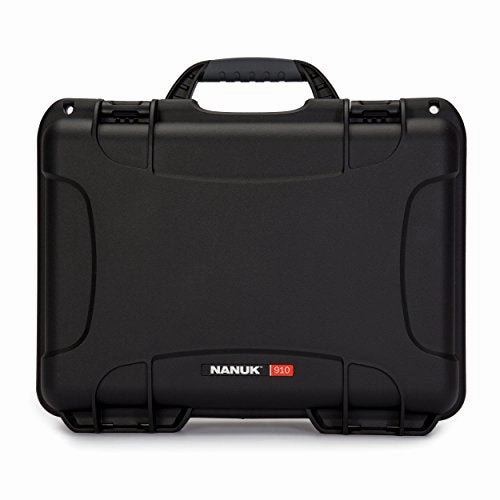 Nanuk 910 Waterproof Hard Case With Foam Insert - Black