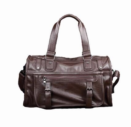 New Fashion Retro Genuine Leather Male Shoulder Bag Carry On Luggage Bags Casual Portable