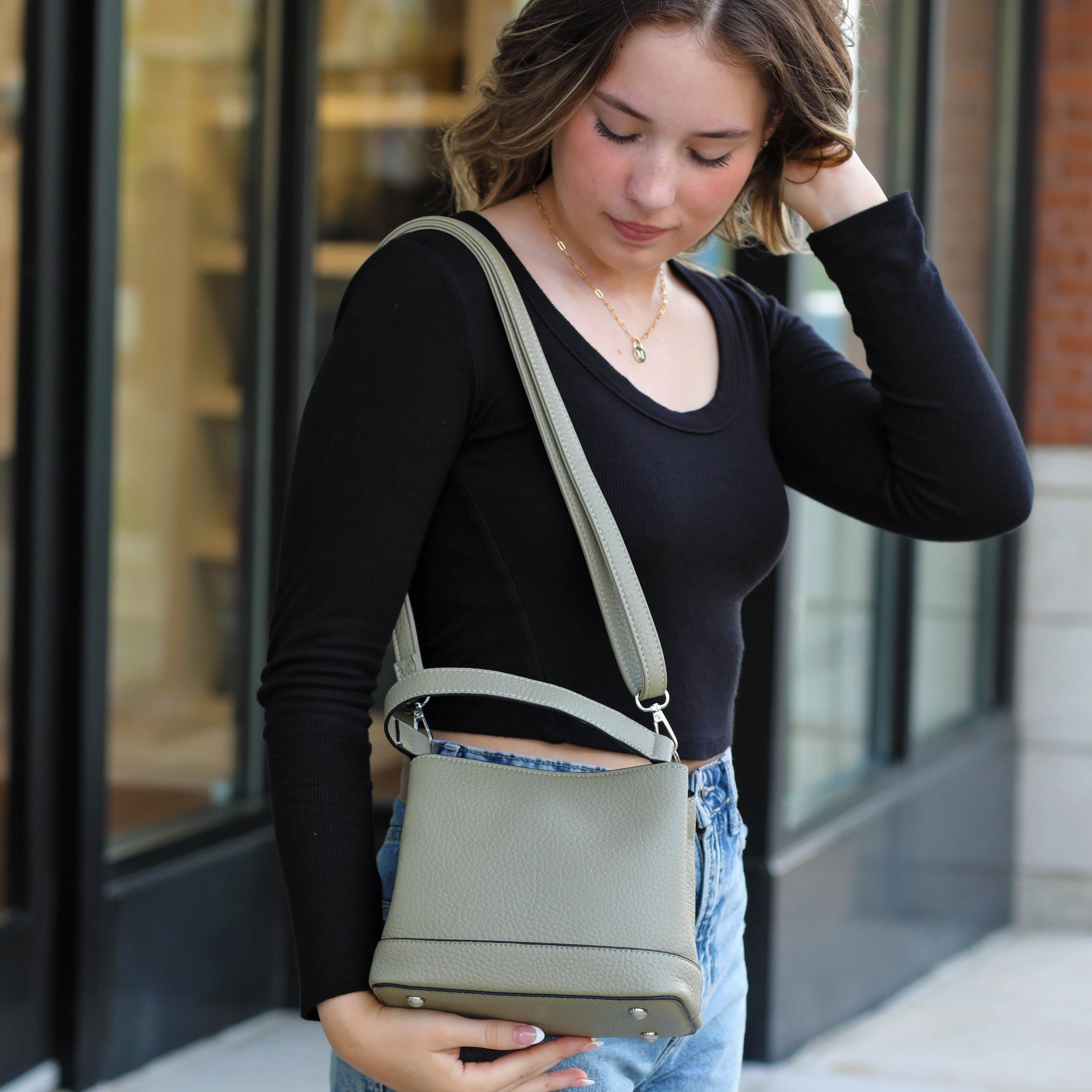 NEW! Rihanna Satchel/Crossbody