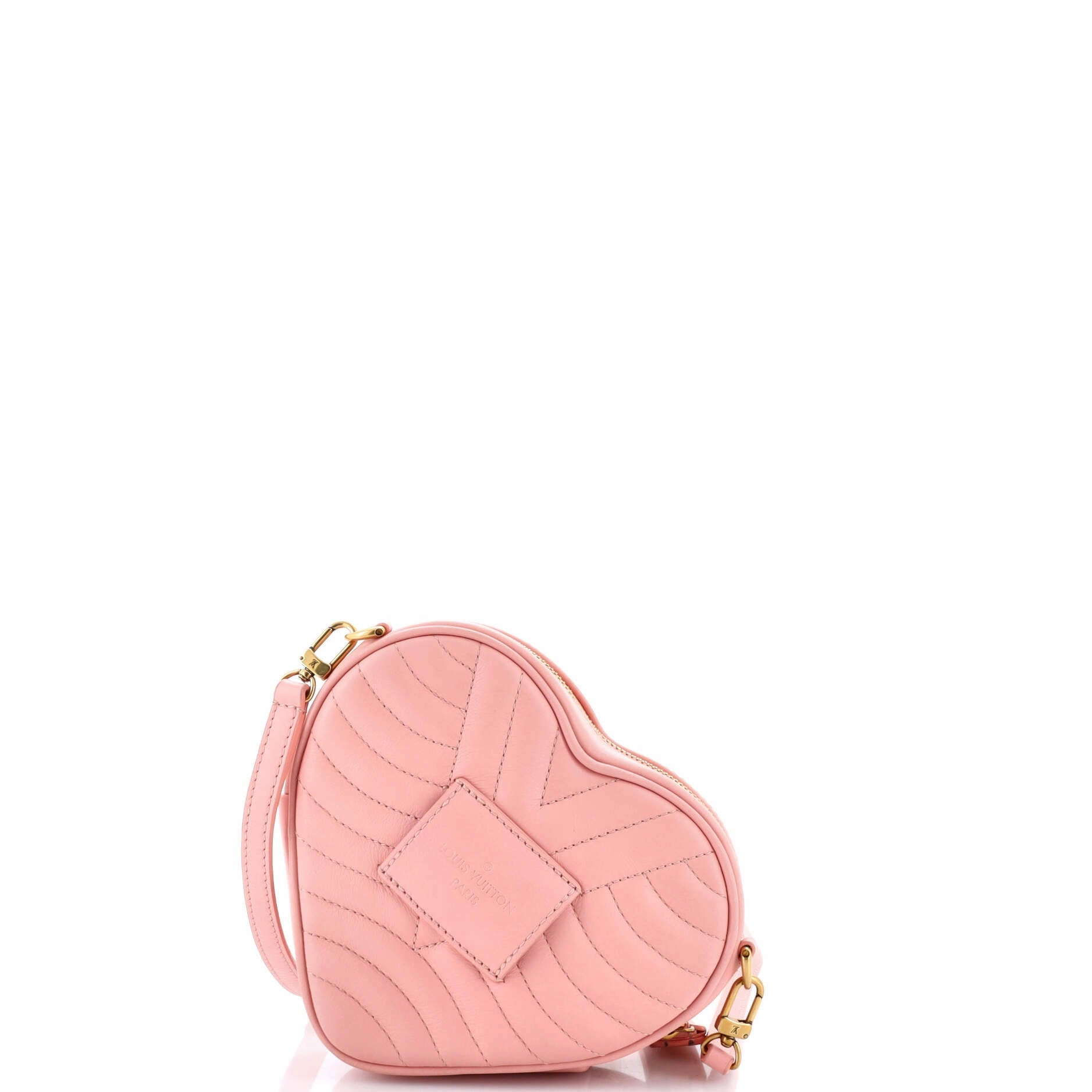 New Wave Heart Crossbody Bag Limited Edition Love Lock Quilted Leather
