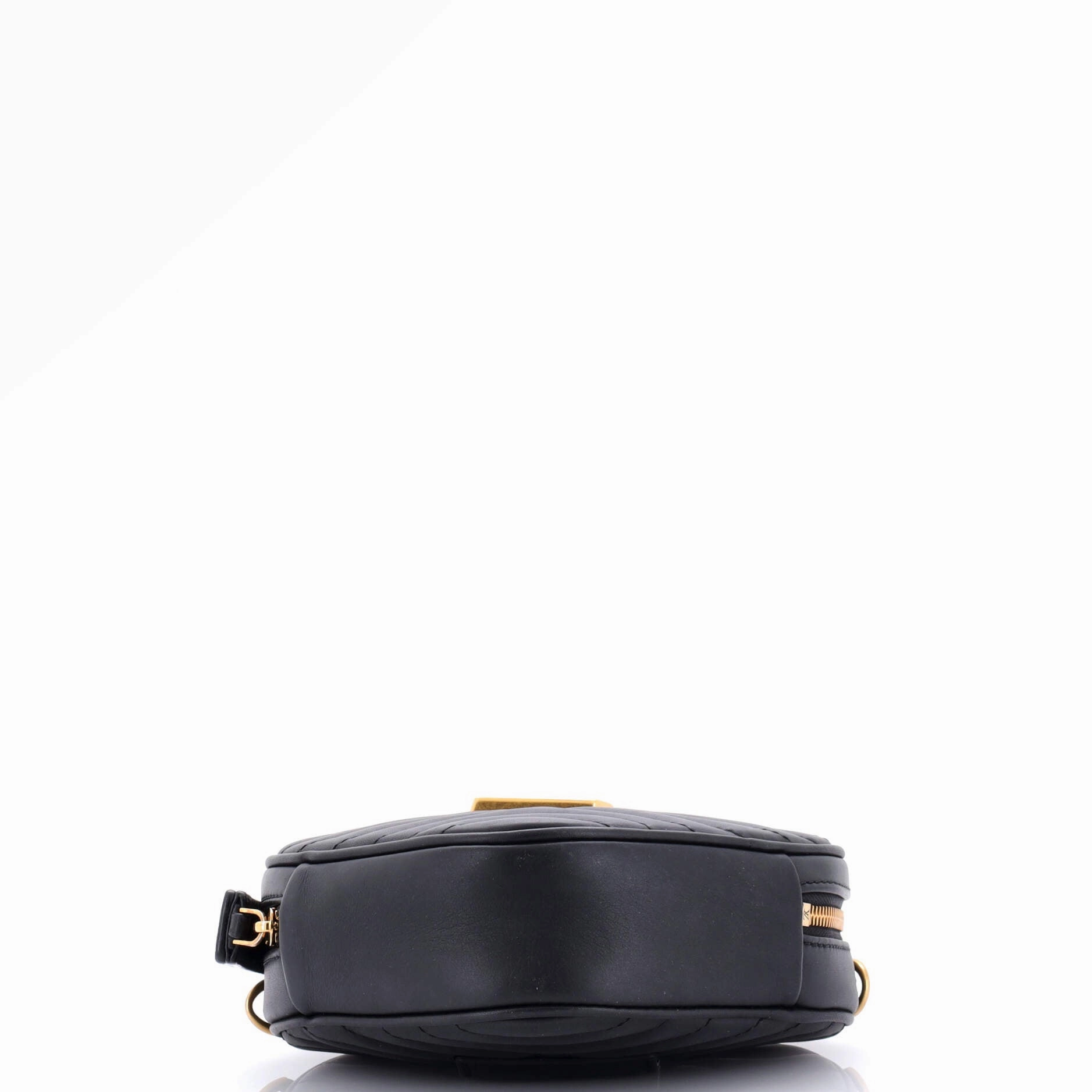 New Wave Heart Crossbody Bag Quilted Leather