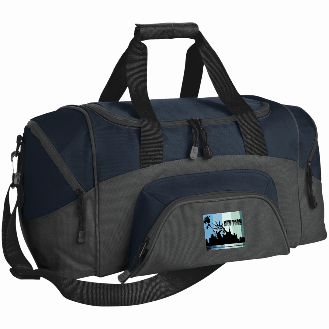 New York New York - Travel Experts Colorblock Sport Duffel Bag