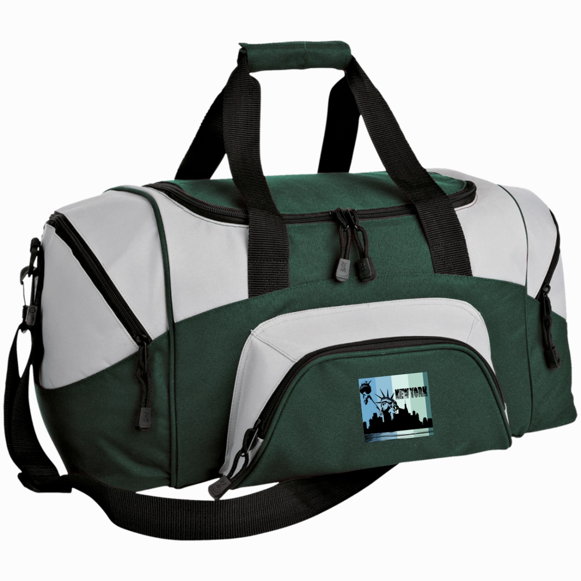 New York New York - Travel Experts Colorblock Sport Duffel Bag