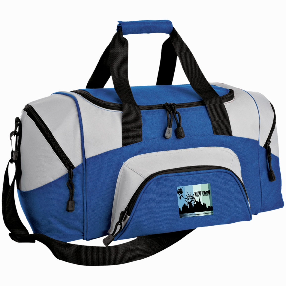 New York New York - Travel Experts Colorblock Sport Duffel Bag