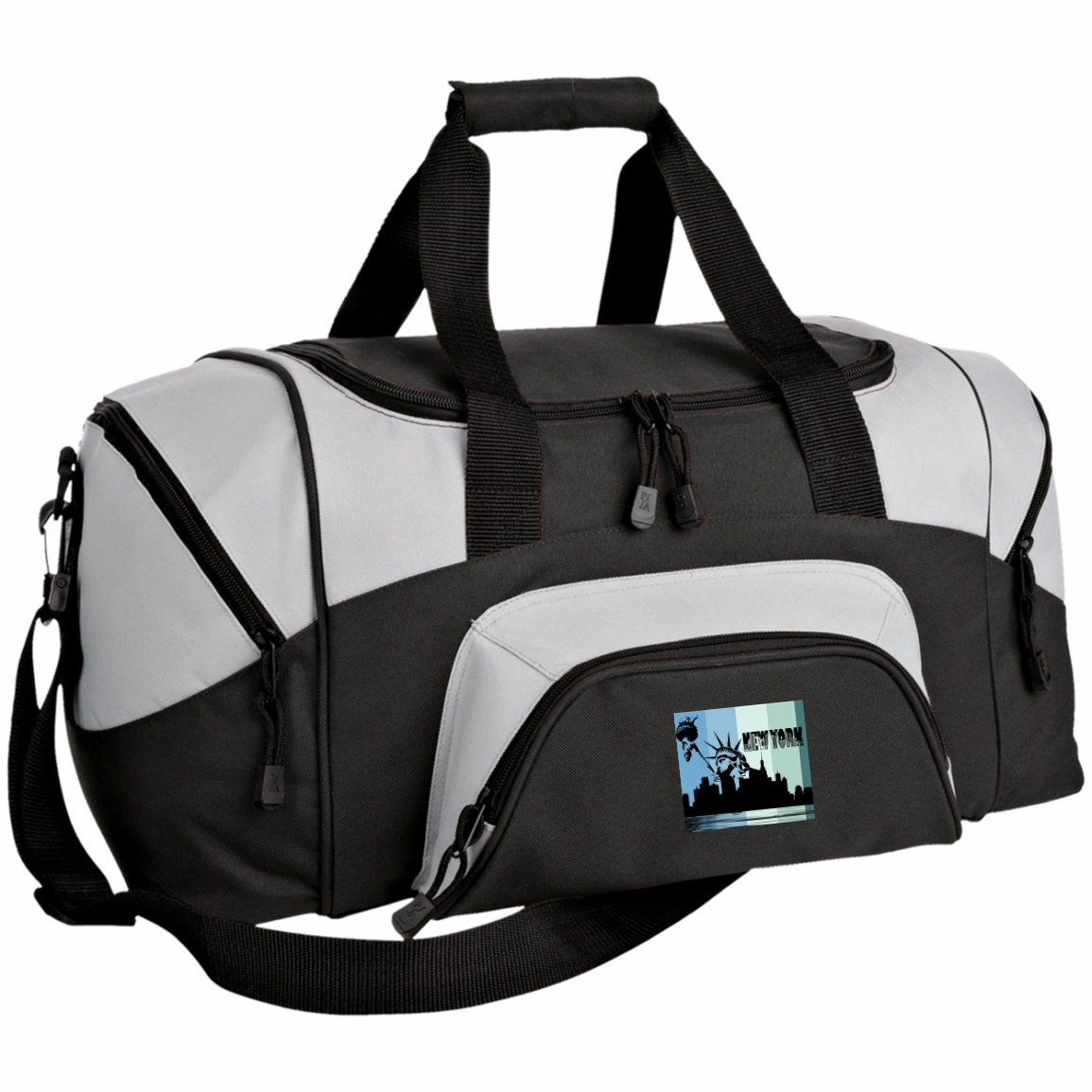 New York New York - Travel Experts Colorblock Sport Duffel Bag