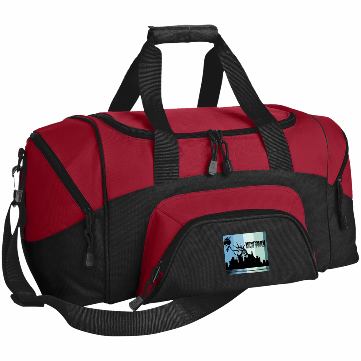 New York New York - Travel Experts Colorblock Sport Duffel Bag