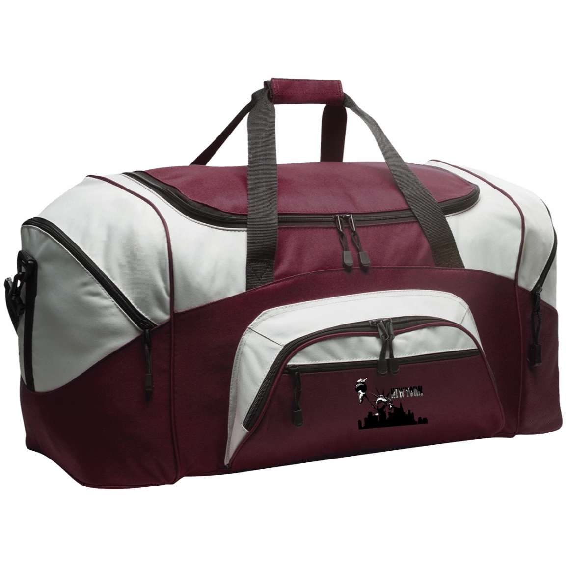 New York New York - Travel Experts  Colorblock Sport Duffel