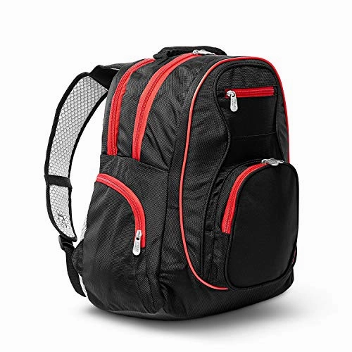 NHL Carolina Hurricanes Colored Trim Premium Laptop Backpack