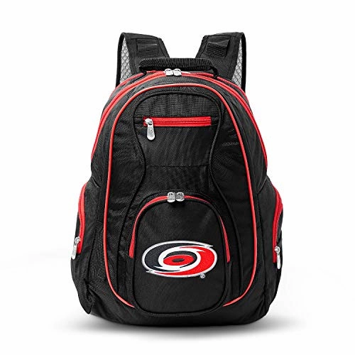 NHL Carolina Hurricanes Colored Trim Premium Laptop Backpack