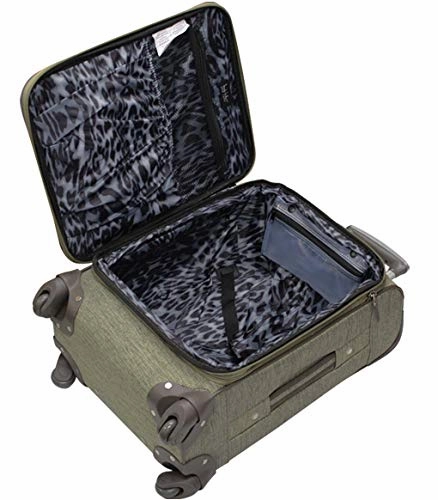 Nicole Miller Cameron Collection 28" Expandable Luggage Spinner (28in, Cameron Green)