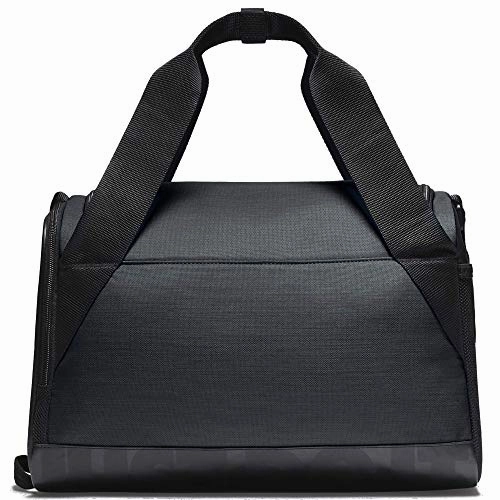 Nike Brasilia Training Duffel Bag, Black/Black/White, X-Small