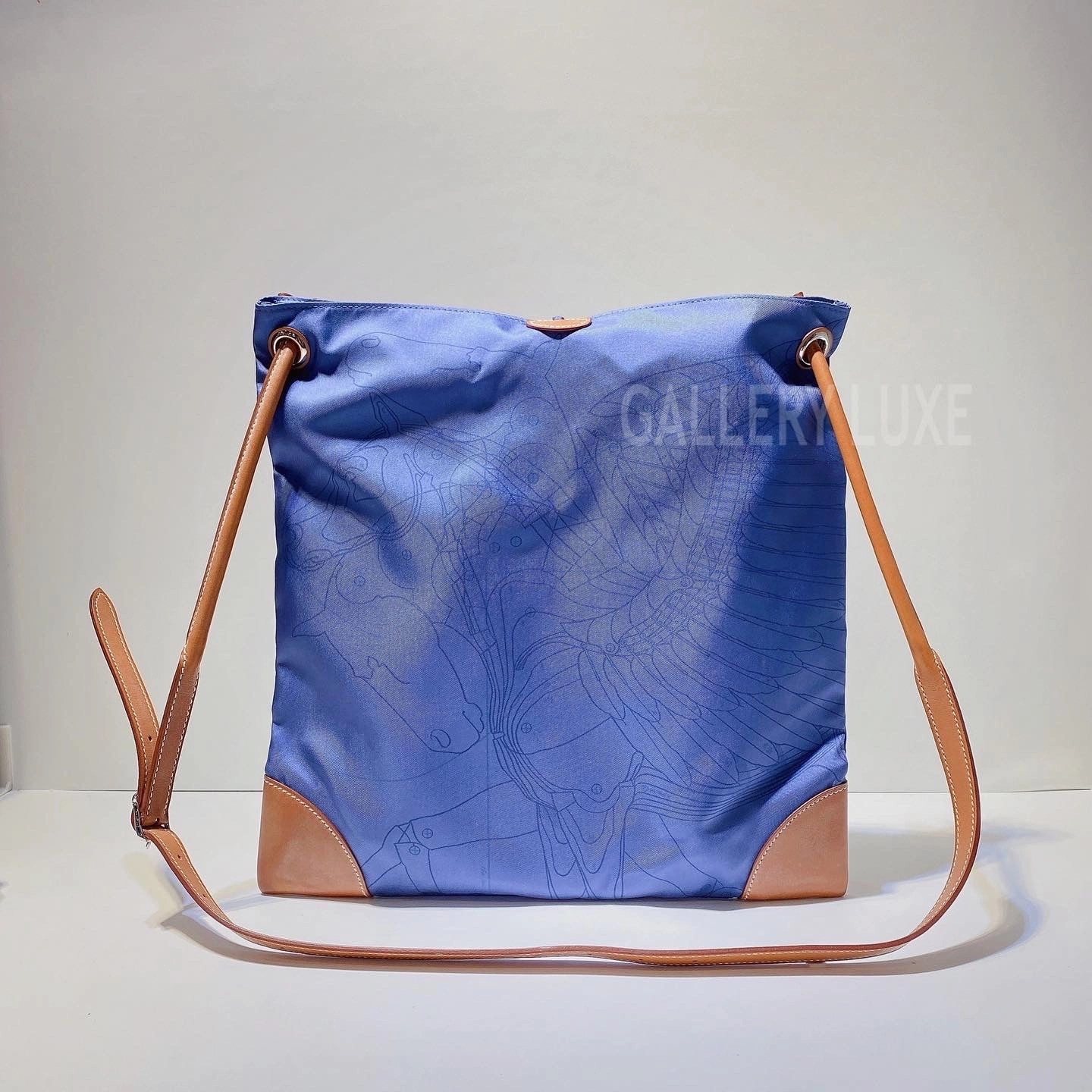No.3134-Hermes Silk City Crossbody Bag