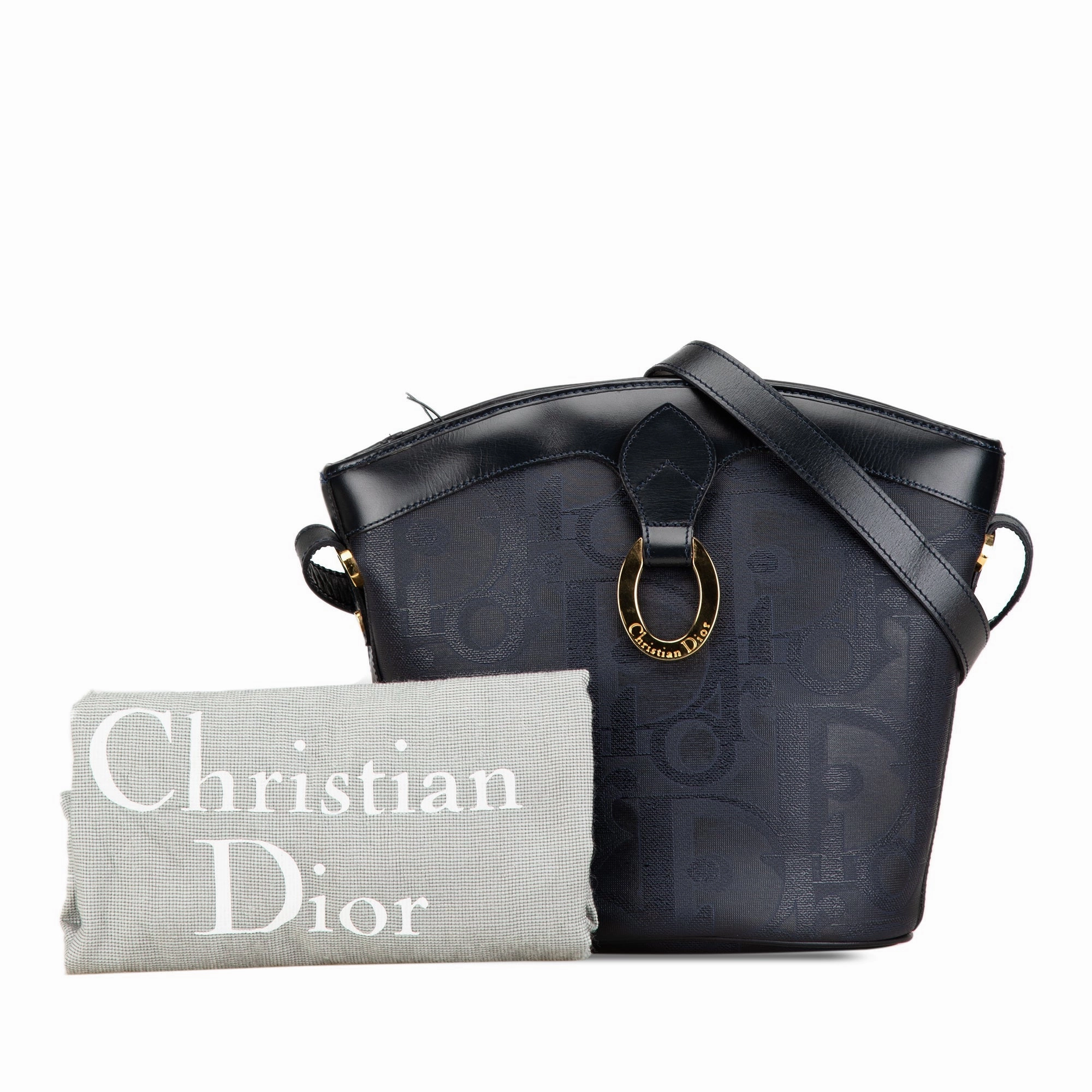 Oblique Trotter Coated Canvas Crossbody