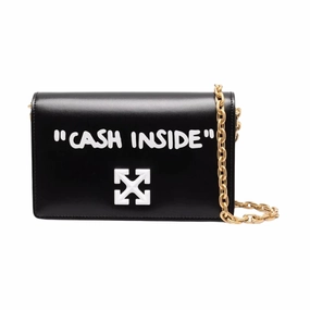 Off-White Jitney 0.5 Crossbody Bag Black