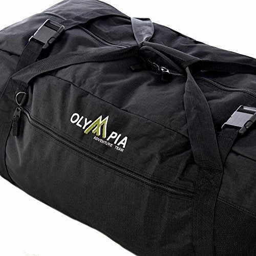 Olympia Luggage  36 Inch Sports Duffel,Black,One Size