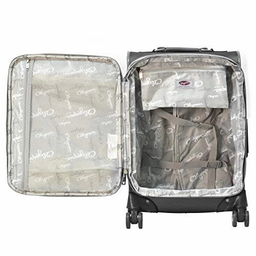 Olympia USA Tuscany 21" Exp. Airline Carry-on (Black)