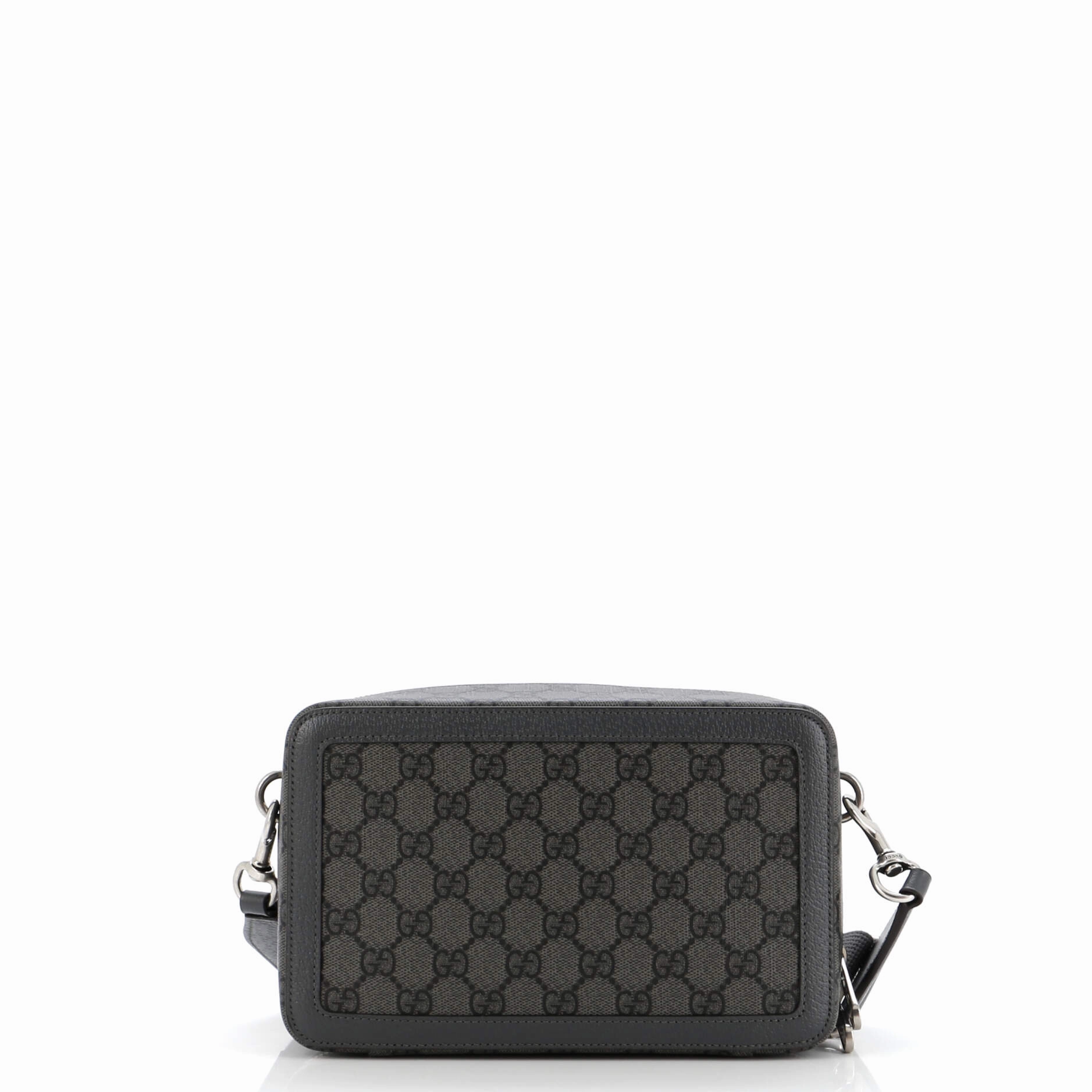 Ophidia Zip Around Camera Crossbody Bag GG Coated Canvas Small