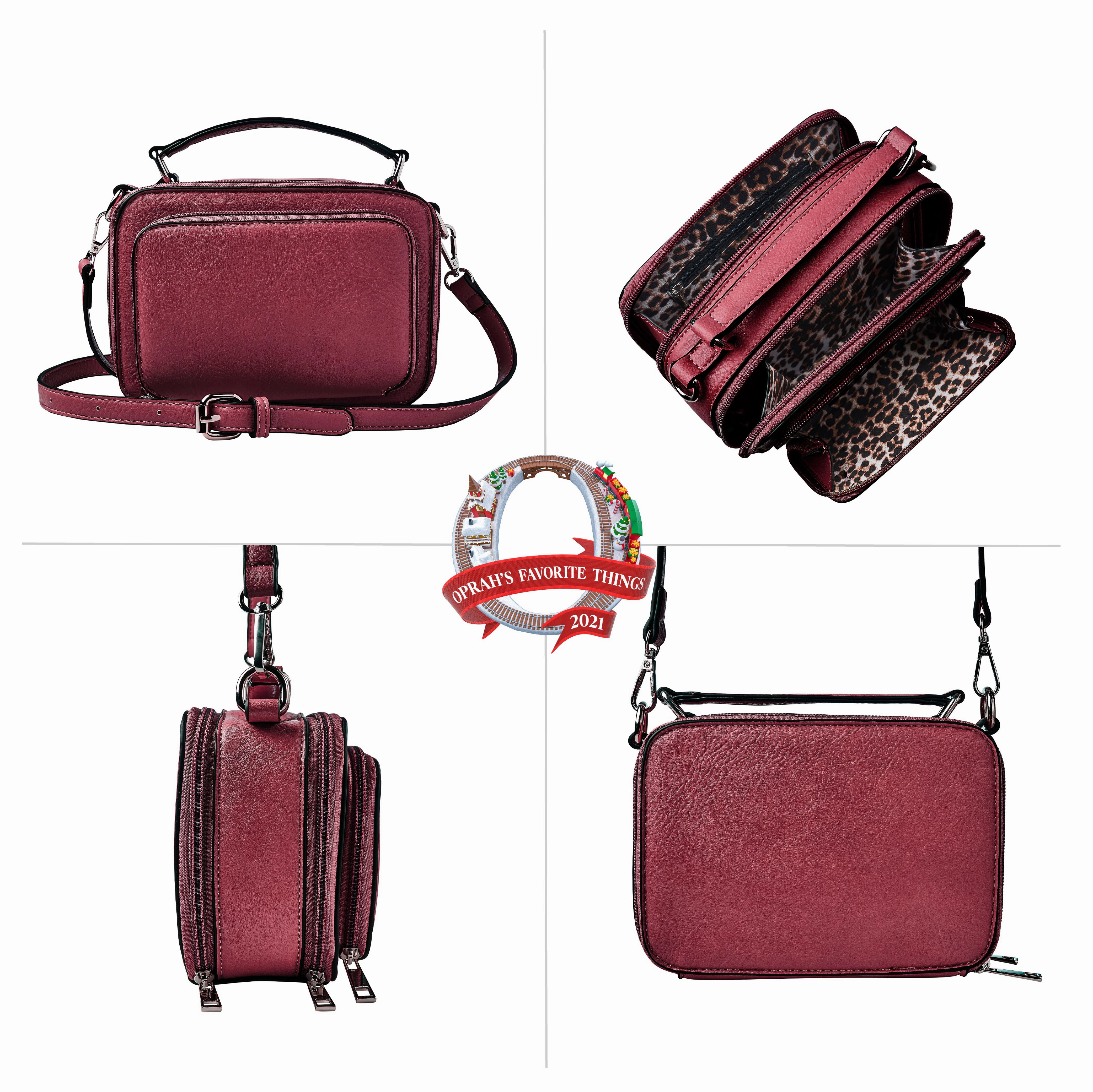 Oprah's Favorite Thing! Kelsey Satchel/Crossbody (New Colors!)