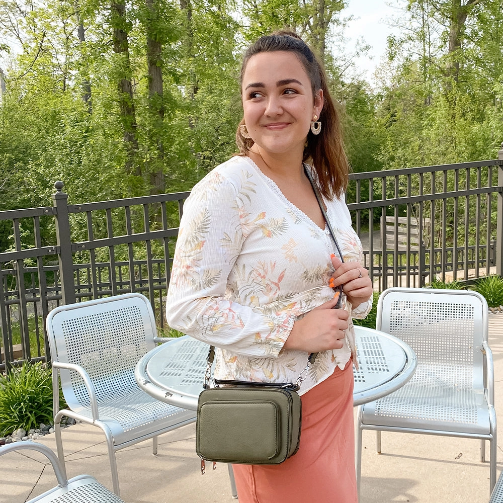 Oprah's Favorite Thing! Kelsey Satchel/Crossbody (New Colors!)