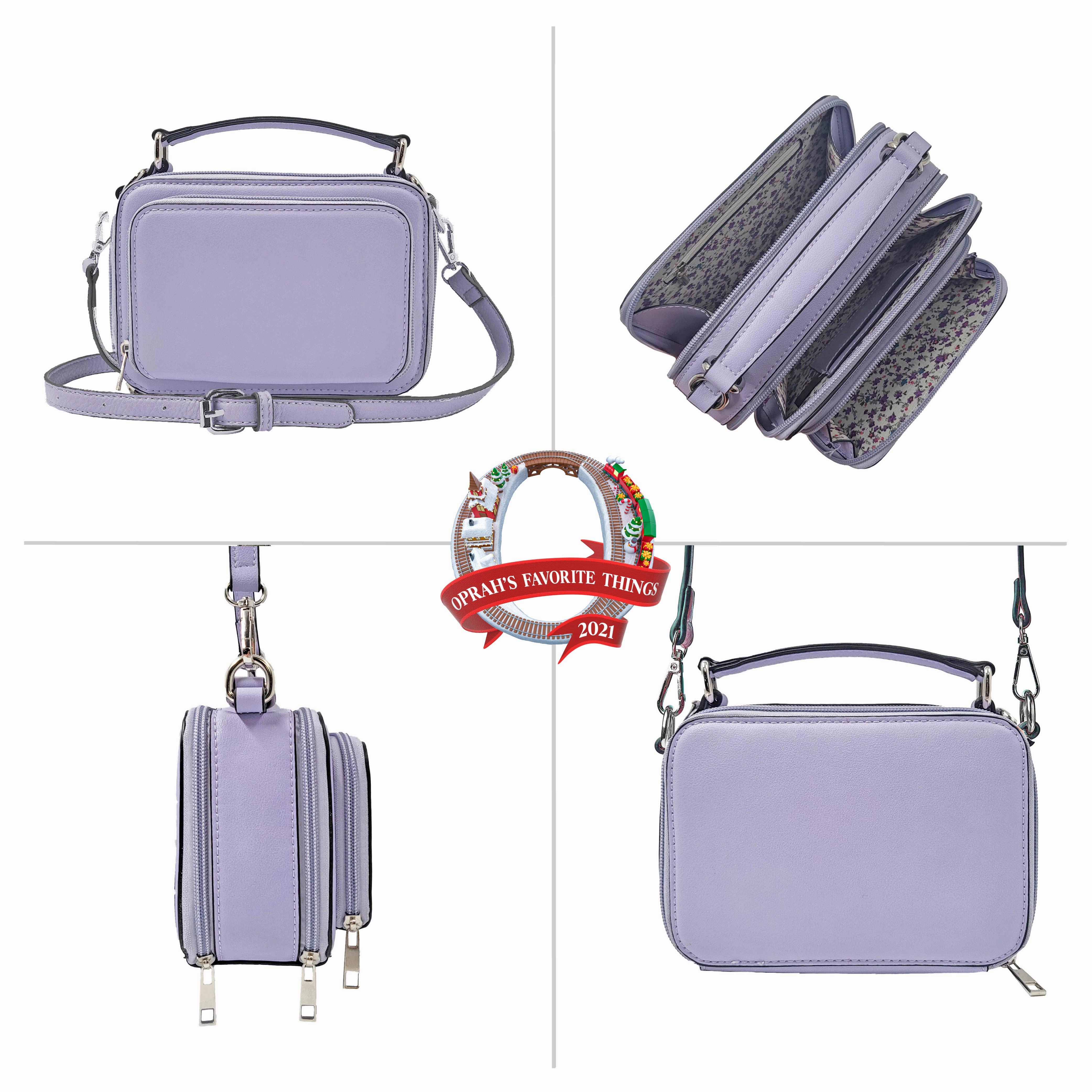 Oprah's Favorite Thing! Kelsey Satchel/Crossbody (New Colors!)