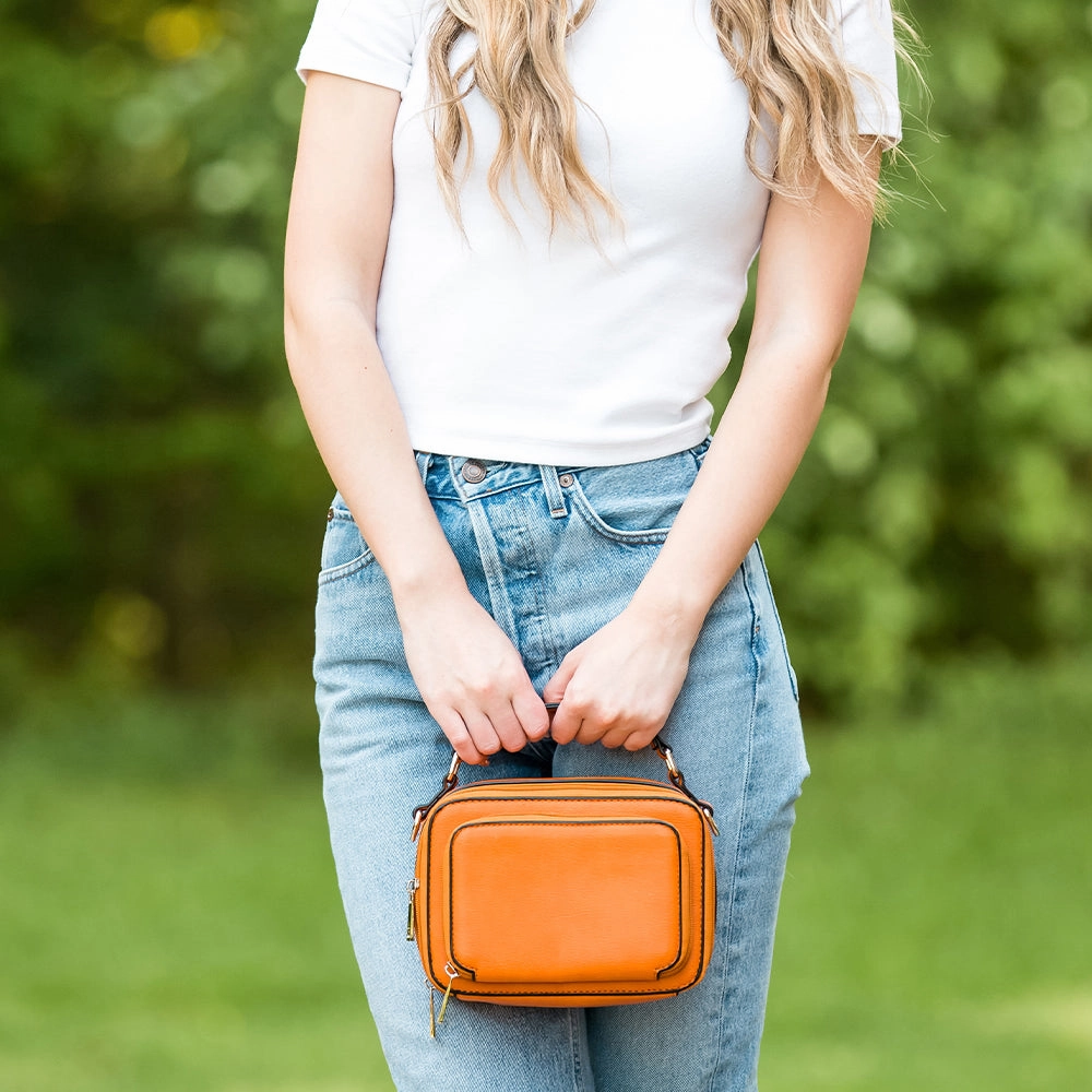 Oprah's Favorite Thing! Kelsey Satchel/Crossbody (New Colors!)