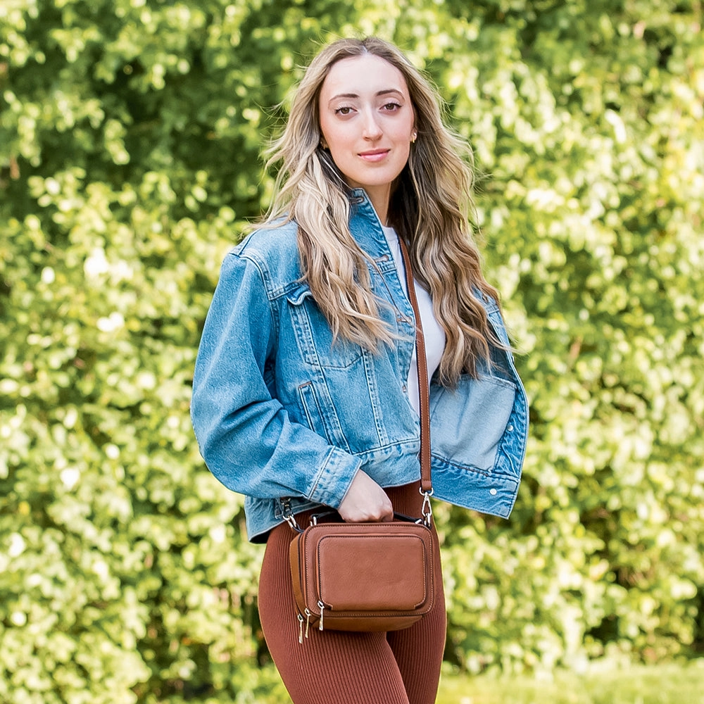 Oprah's Favorite Thing! Kelsey Satchel/Crossbody (New Colors!)