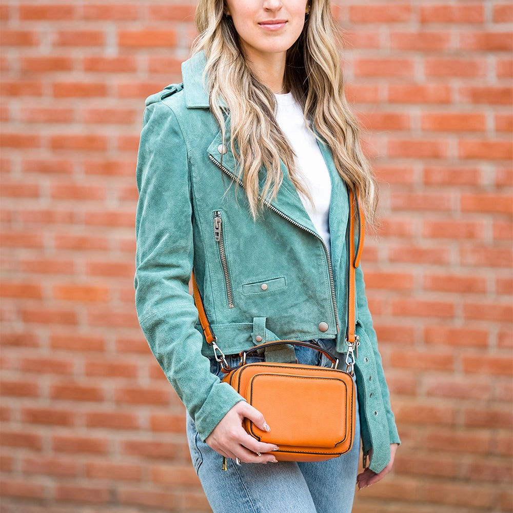 Oprah's Favorite Thing! Kelsey Satchel/Crossbody (New Colors!)