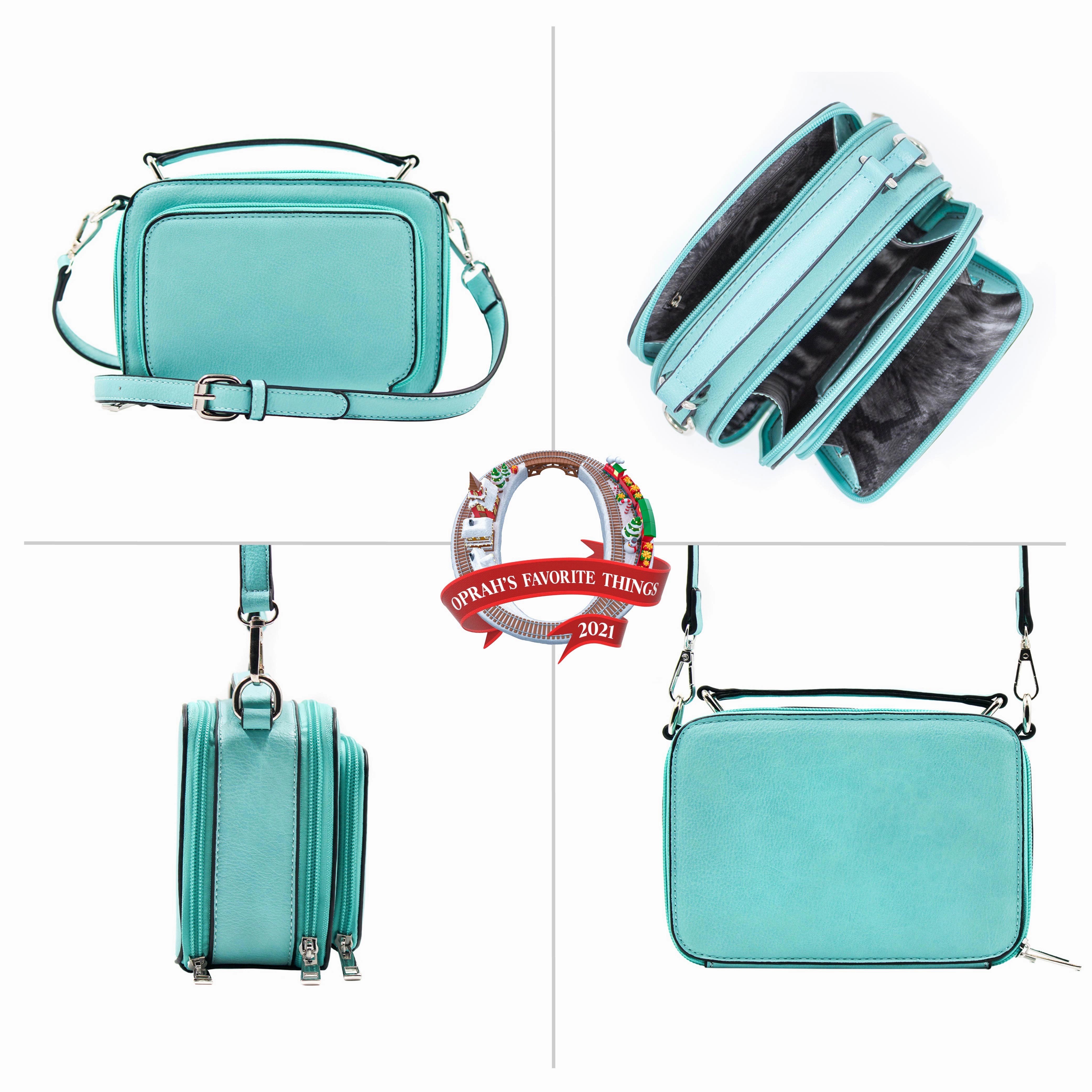 Oprah's Favorite Thing! Kelsey Satchel/Crossbody (New Colors!)