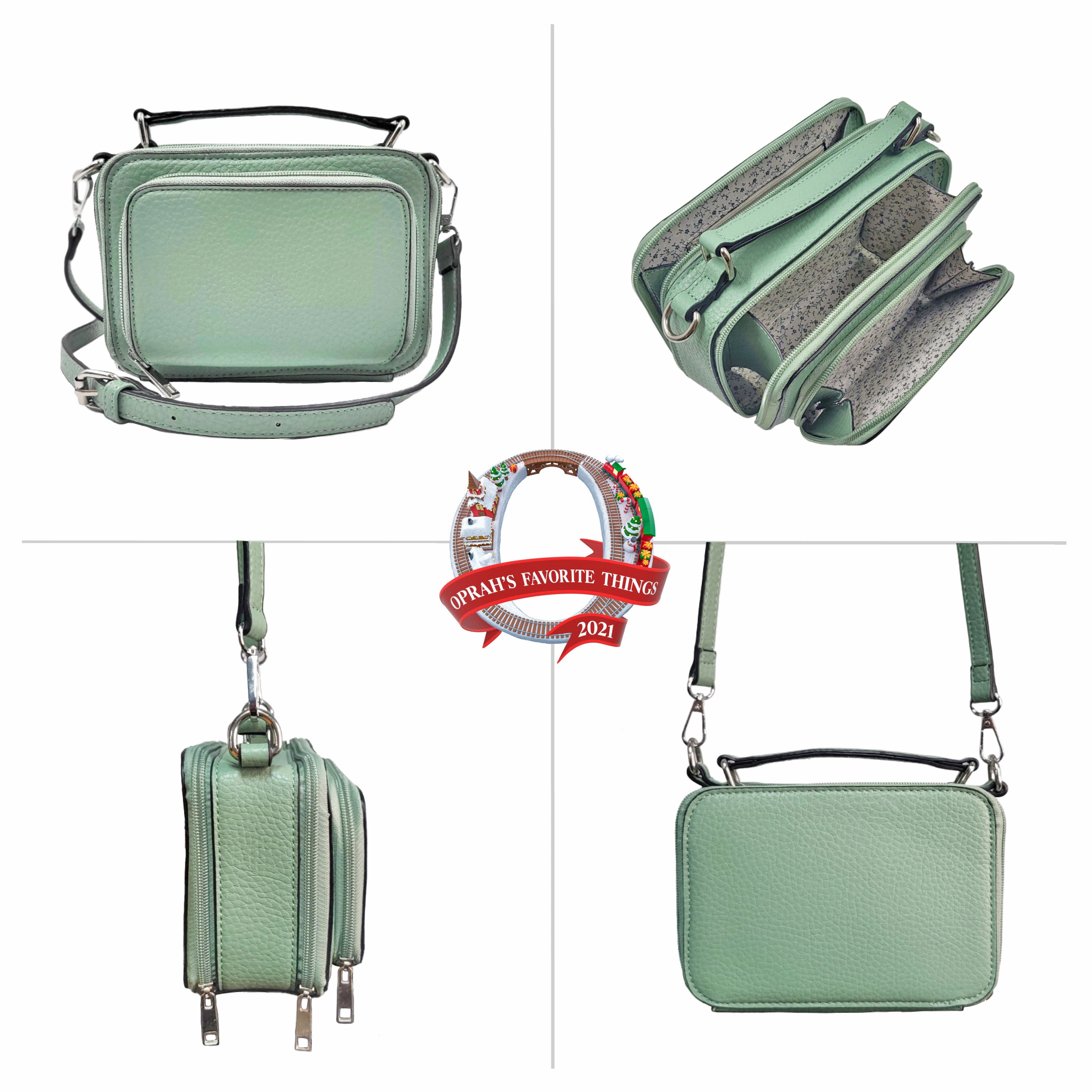 Oprah's Favorite Thing! Kelsey Satchel/Crossbody (New Colors!)