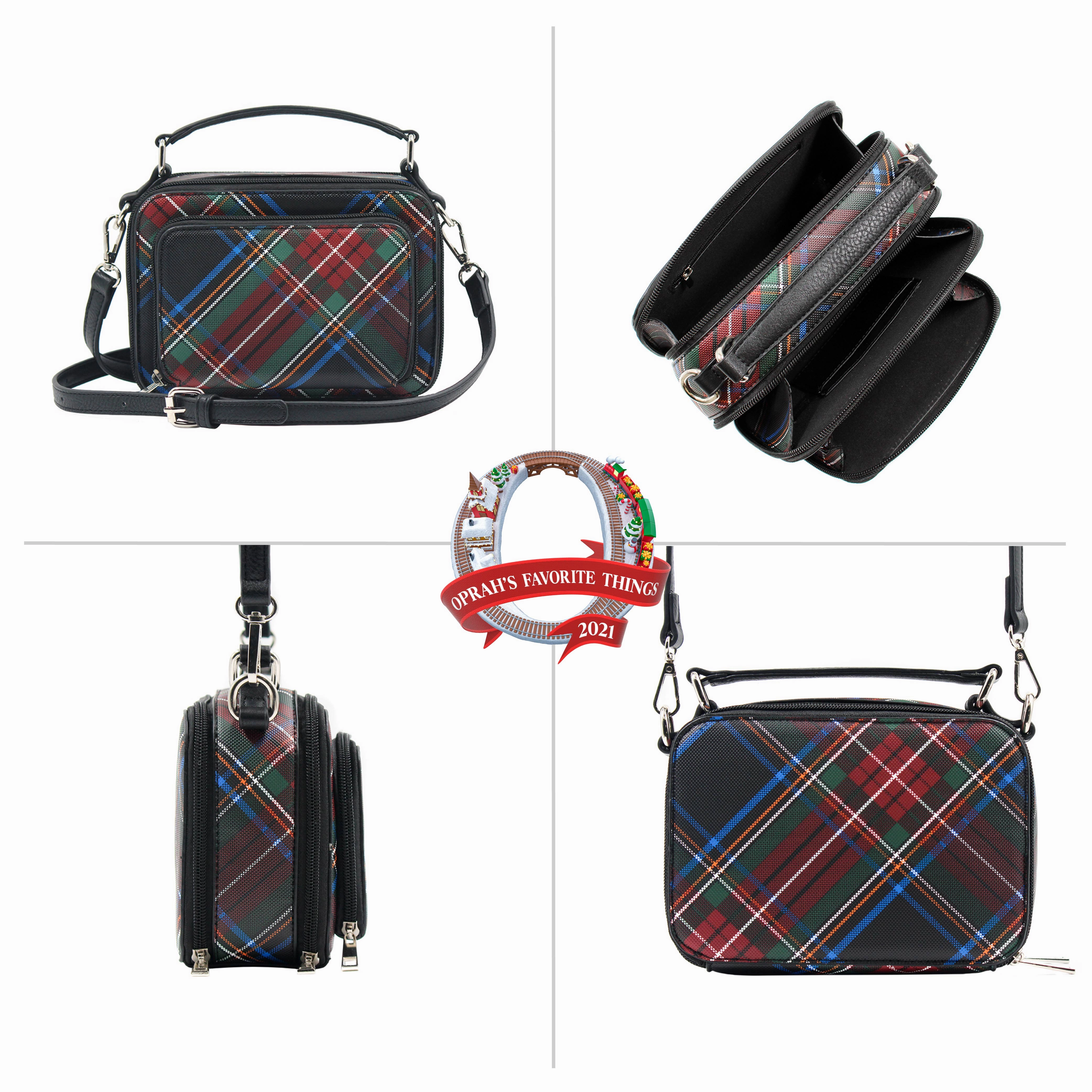 Oprah's Favorite Thing! Kelsey Satchel/Crossbody (New Colors!)