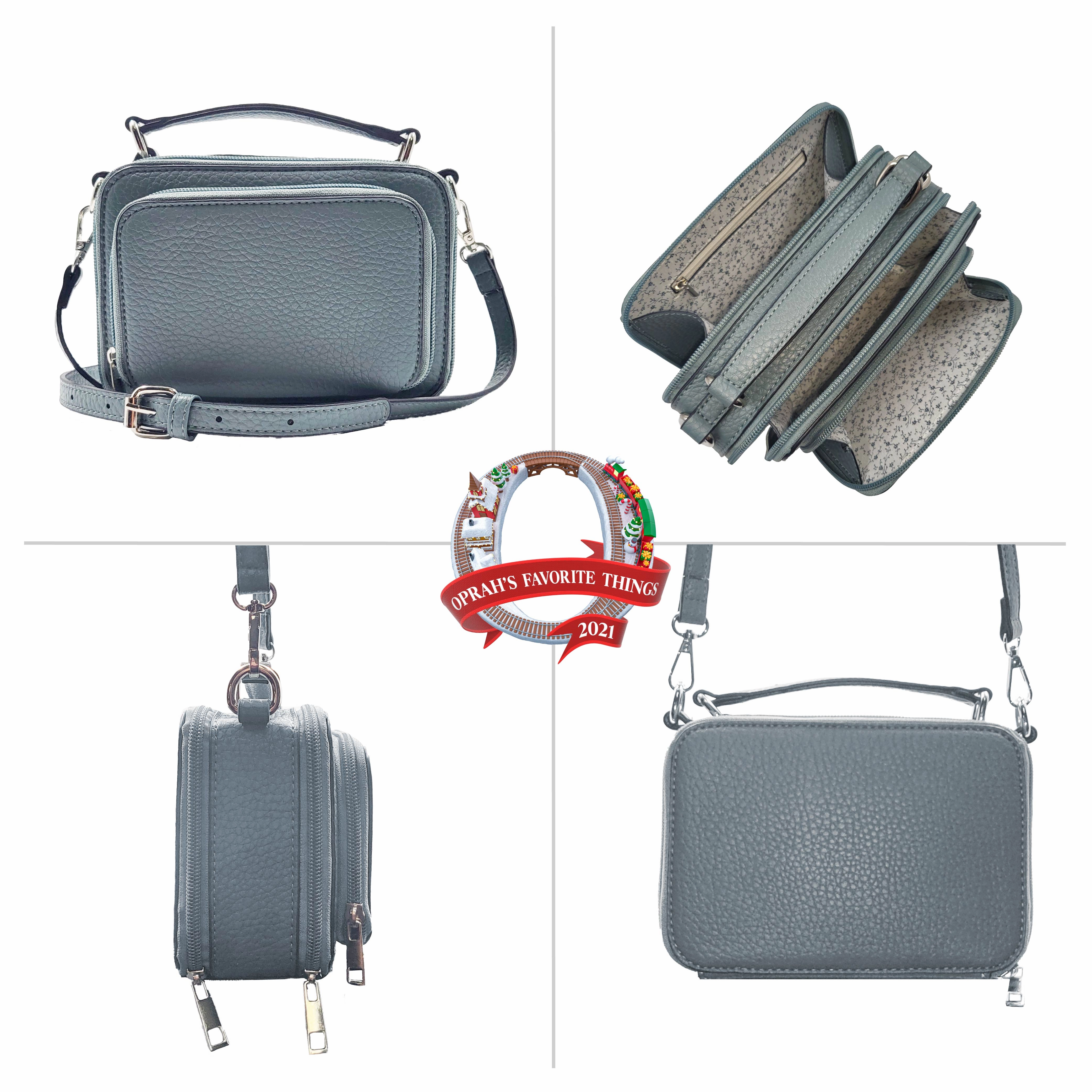Oprah's Favorite Thing! Kelsey Satchel/Crossbody (New Colors!)