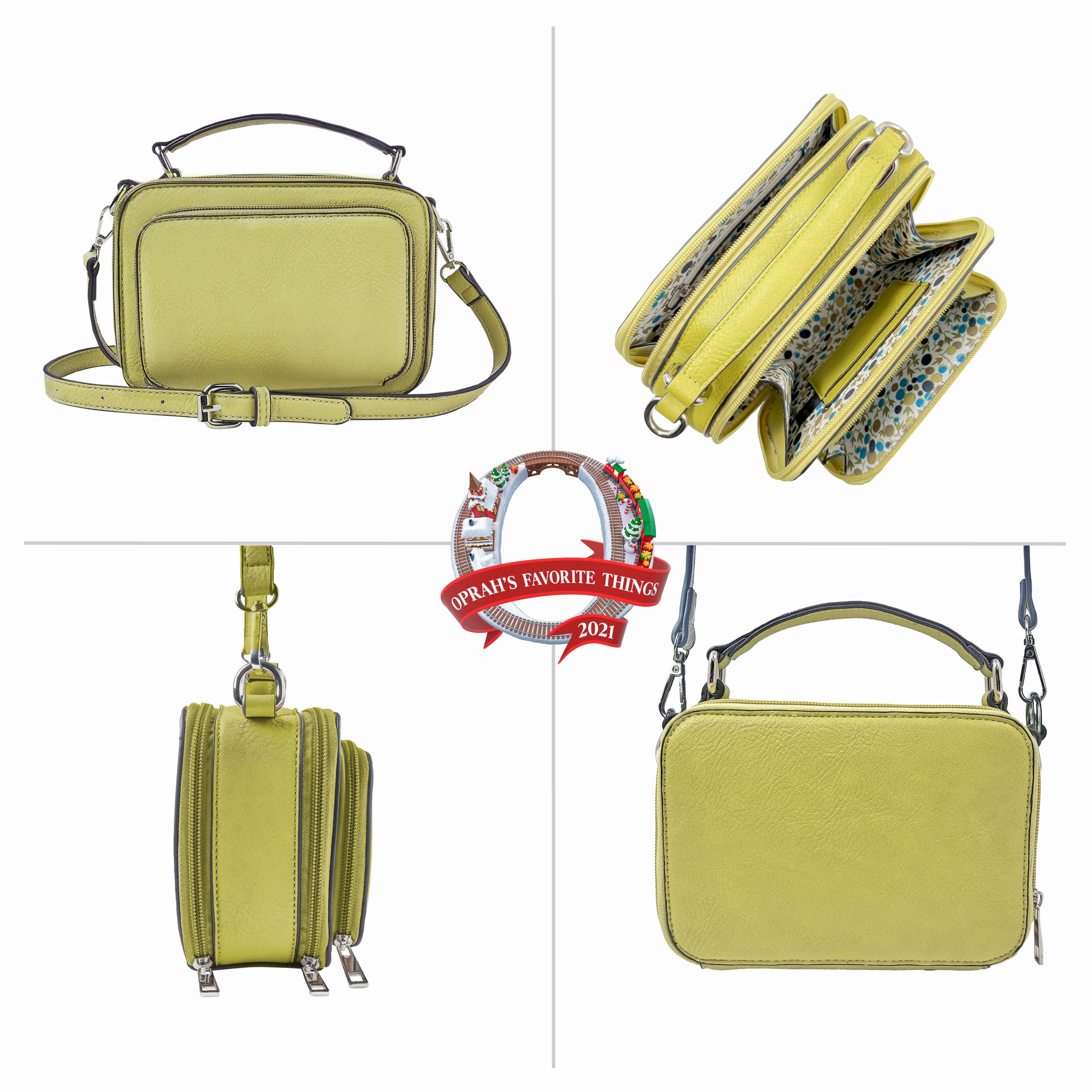 Oprah's Favorite Thing! Kelsey Satchel/Crossbody (New Colors!)