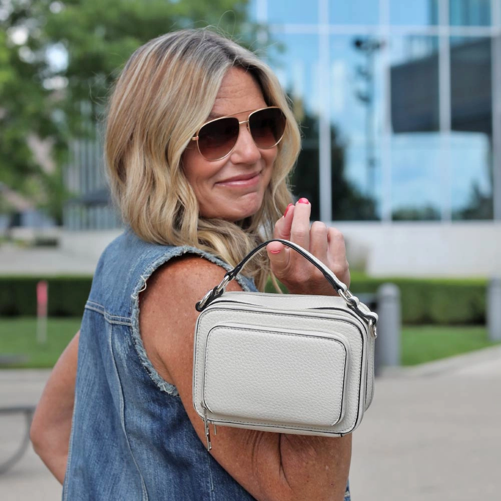 Oprah's Favorite Thing! Kelsey Satchel/Crossbody (New Colors!)