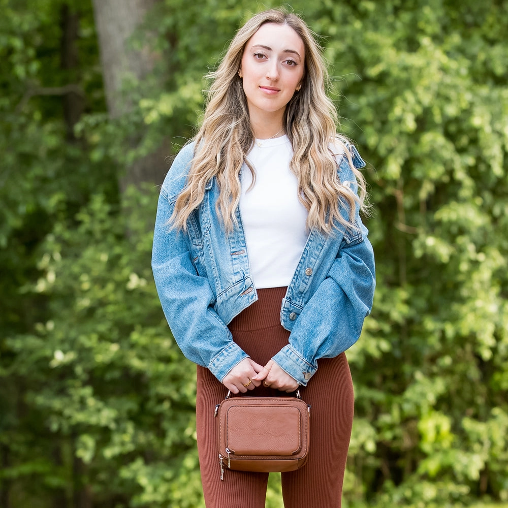 Oprah's Favorite Thing! Kelsey Satchel/Crossbody (New Colors!)