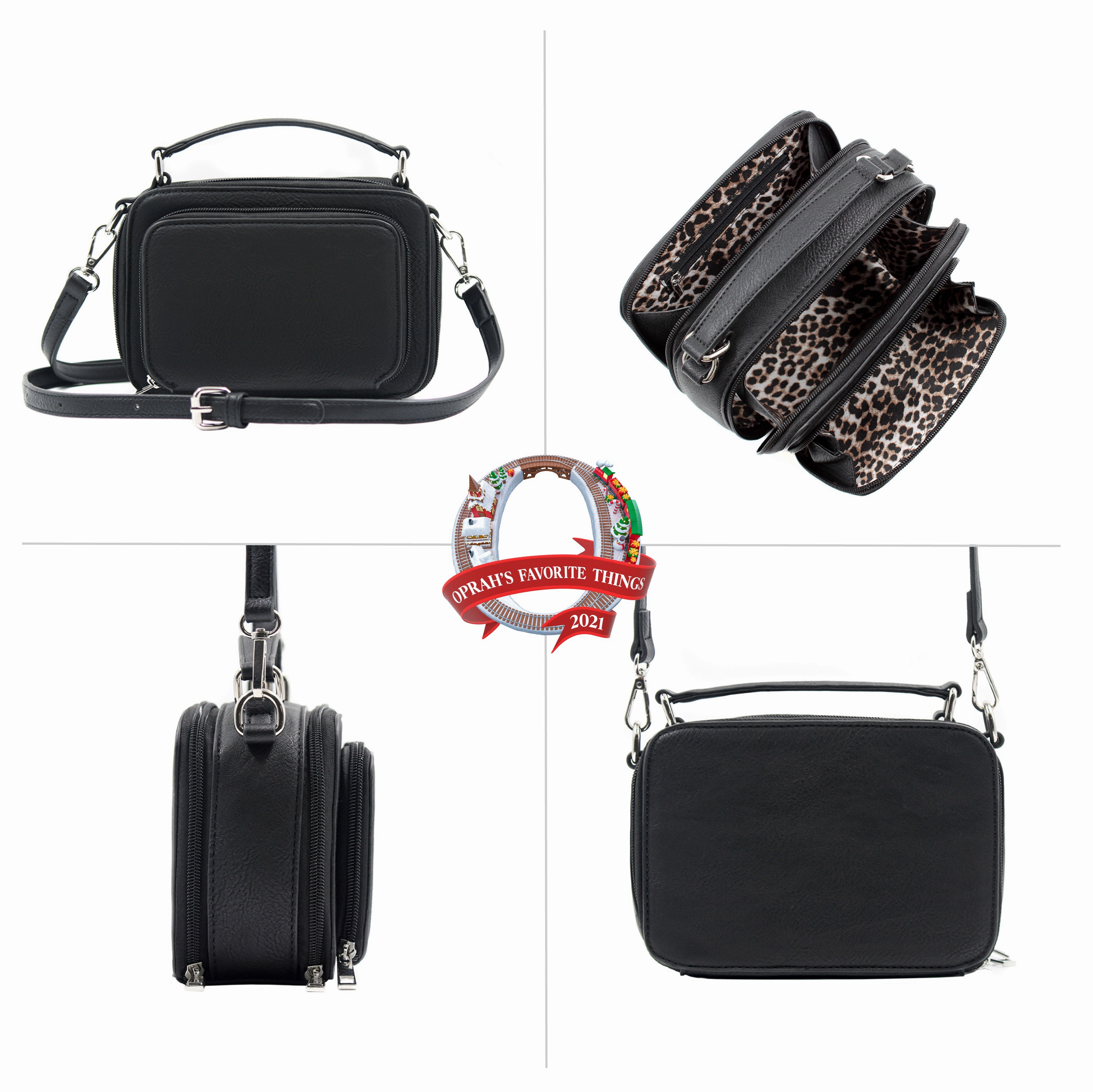 Oprah's Favorite Thing! Kelsey Satchel/Crossbody (New Colors!)
