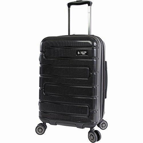 Original Penguin Crimson 21" Hardside Carry-On Spinner Luggage, Black