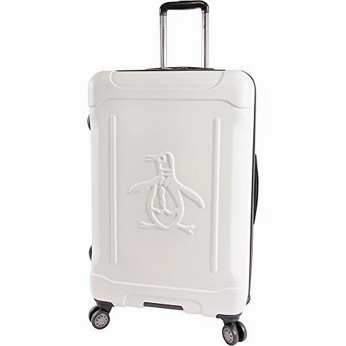 Original Penguin Luggage Clive 29" Hardside Check In Spinner, White