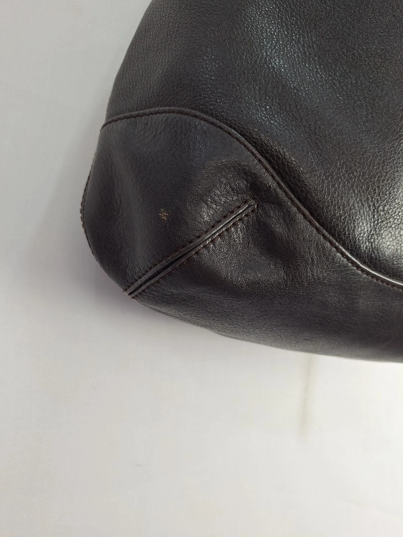 Oroton Soft Brown Leather Hobo Style Bag