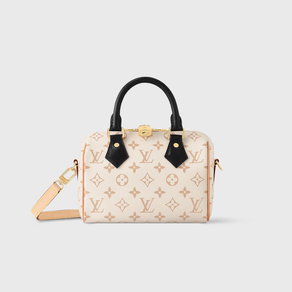 Other Monogram Canvas Speedy Bandoulire 20 Leather Crossbody Bag for Women