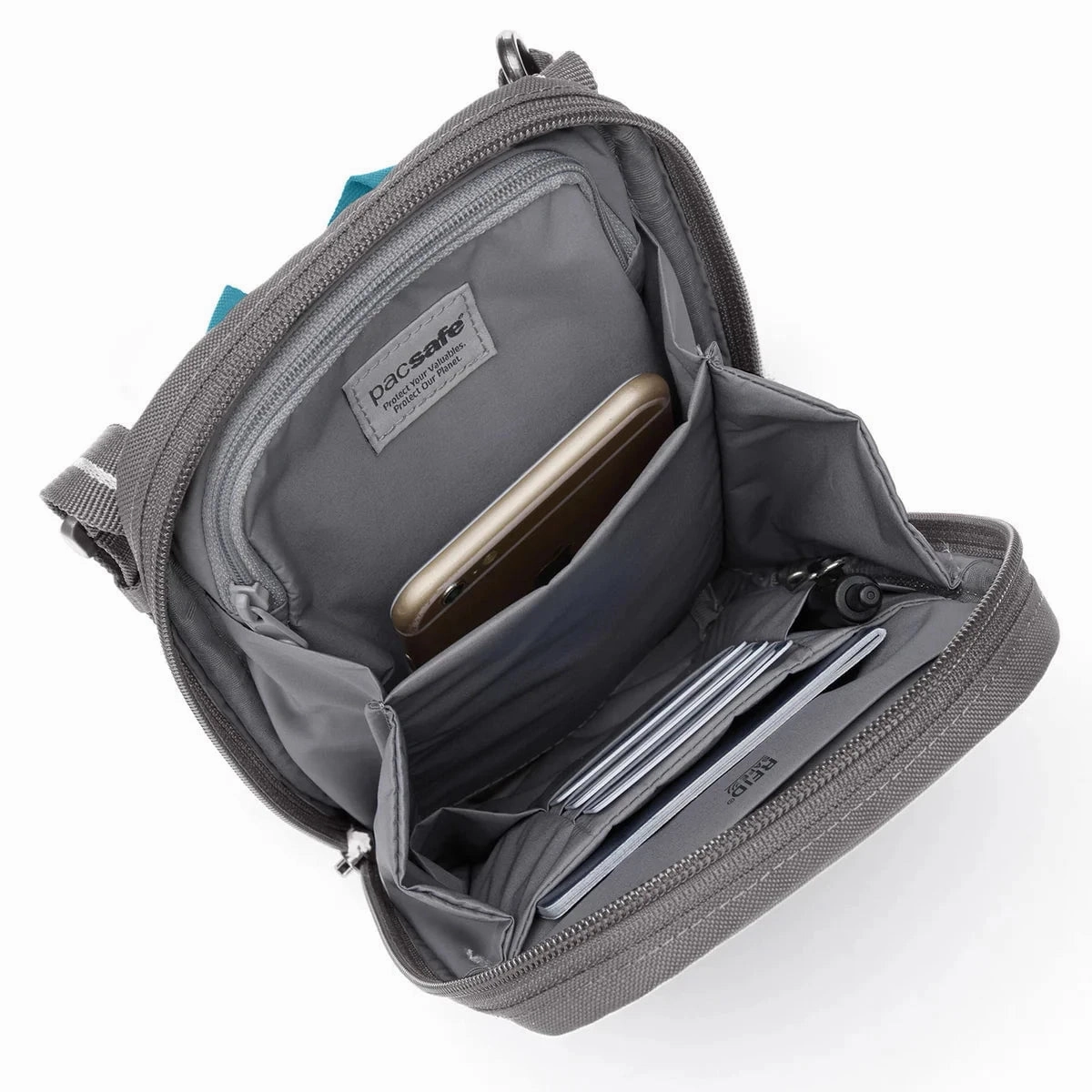 Pacsafe RFIDsafe RFID Blocking Tech Crossbody