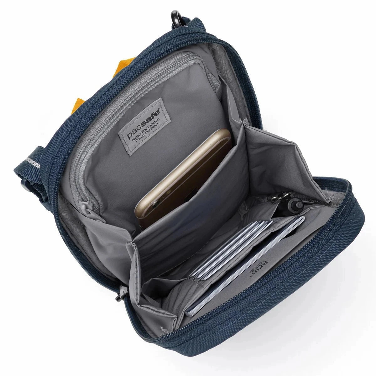 Pacsafe RFIDsafe RFID Blocking Tech Crossbody